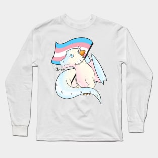 Transgender Pride Flag Dragon 2 - 2018 Long Sleeve T-Shirt